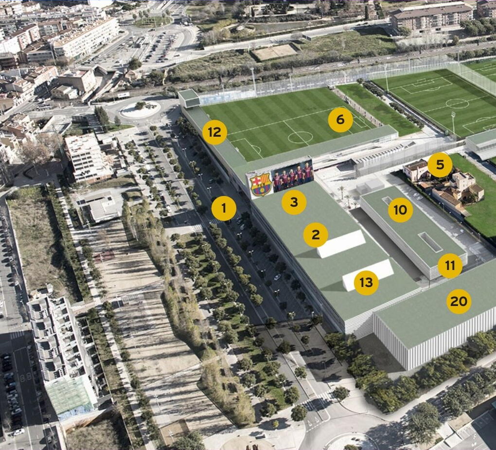 Молодёжь – это будущее «Барселоны». Часть 1: Спортивный городок имени Жоана Гампера