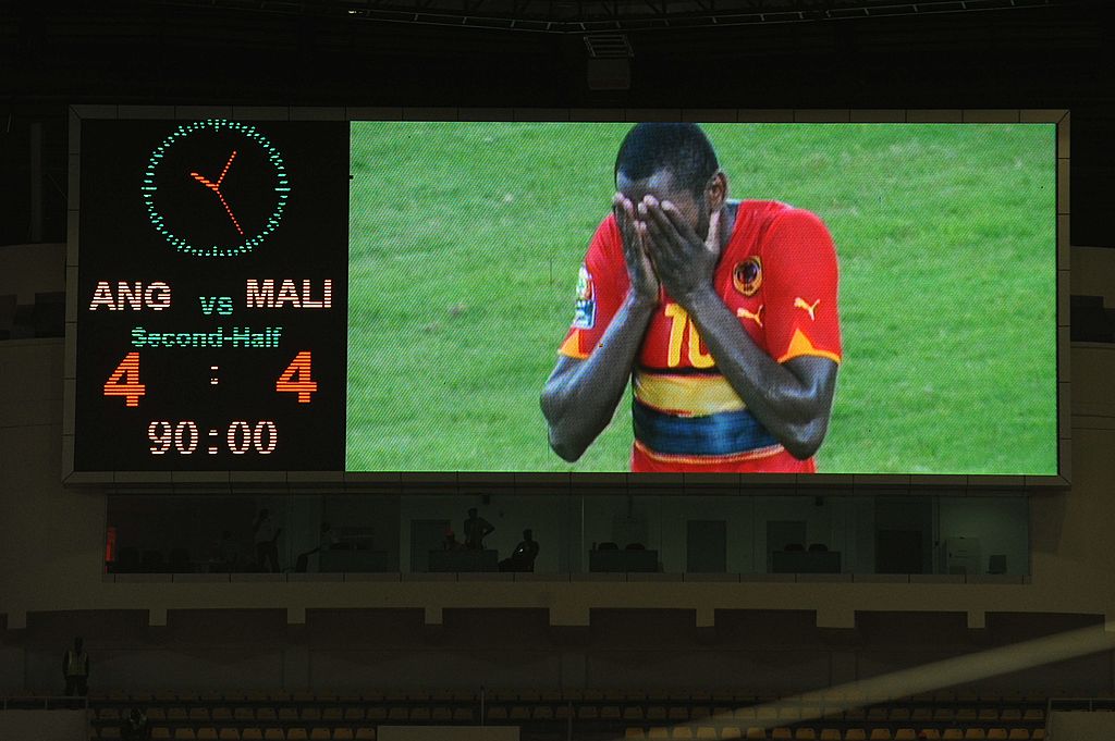 В 2010-м Ангола в матче открытия Кубка Африки к 78-й минуте выигрывала 4:0 у Мали. Закончили 4:4!
