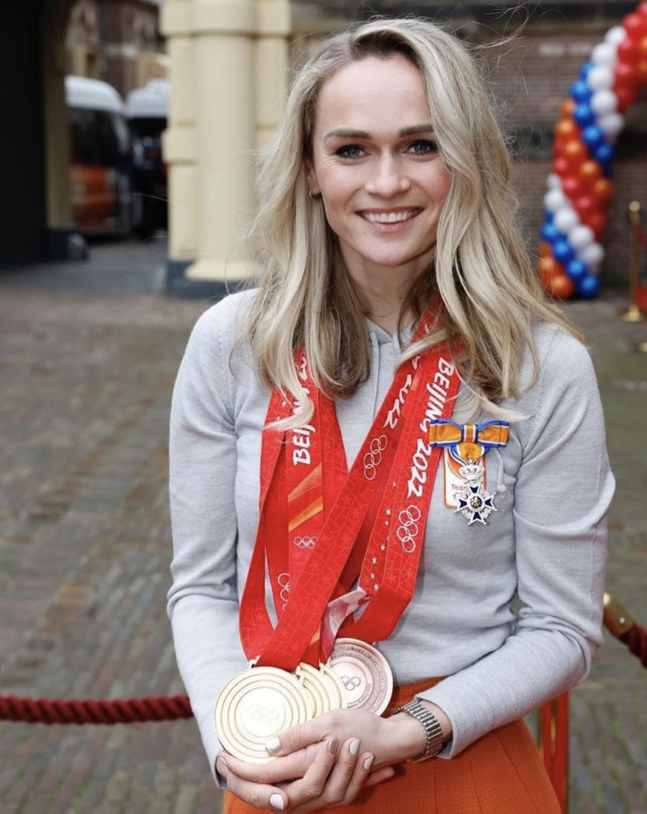 Ирен Схаутен — нидерландская конькобежка и трехкратная олимпийская чемпионка 2022!
