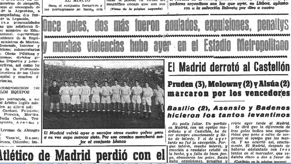 Времена, когда «Атлетико» и «Реал» играли на одном стадионе