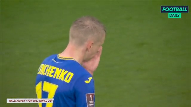 Пока Уэльс сходил с ума: эмоции игроков Украины через секунду после свистка